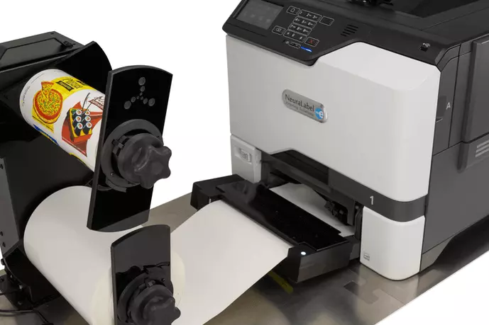 Bijdrage Hamburger Verstrikking Digital Label Roll to Roll System - Color Laser Labels