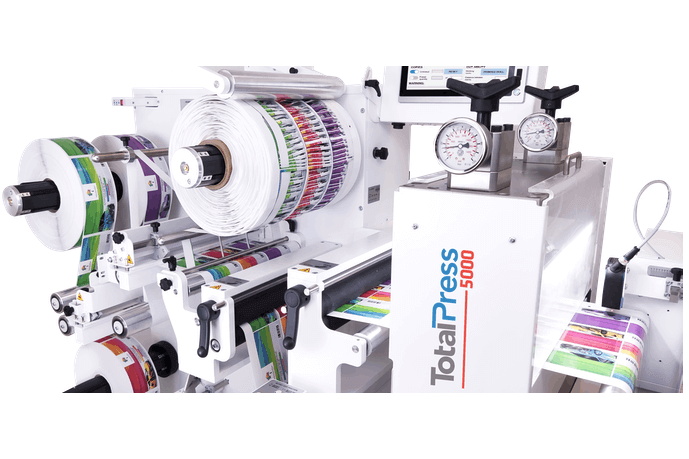 NeuraLabel TotalPress 5000 rewinder module